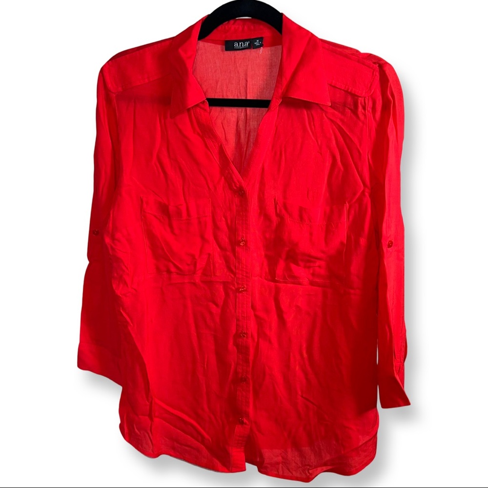 Ana Button Down Blouse